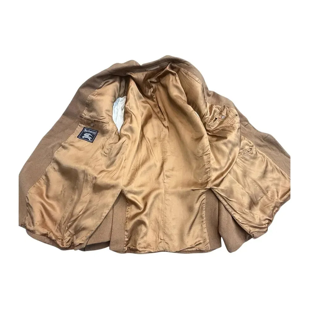 Burberry Wool Blazer Vintage Tan M